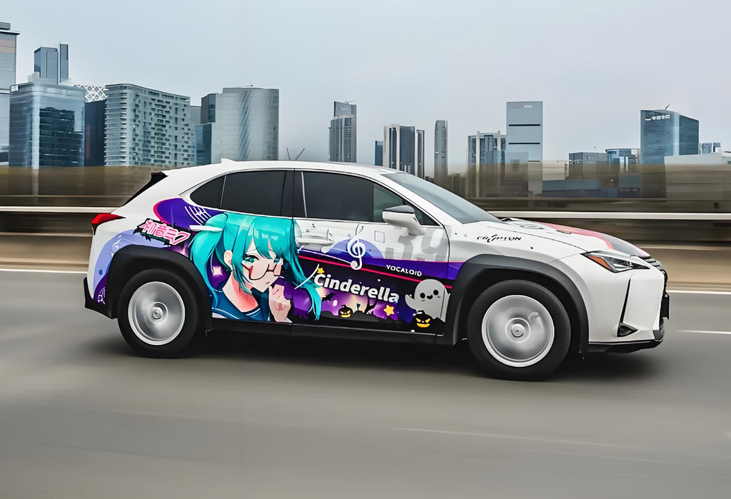 Miku D Autofolierung