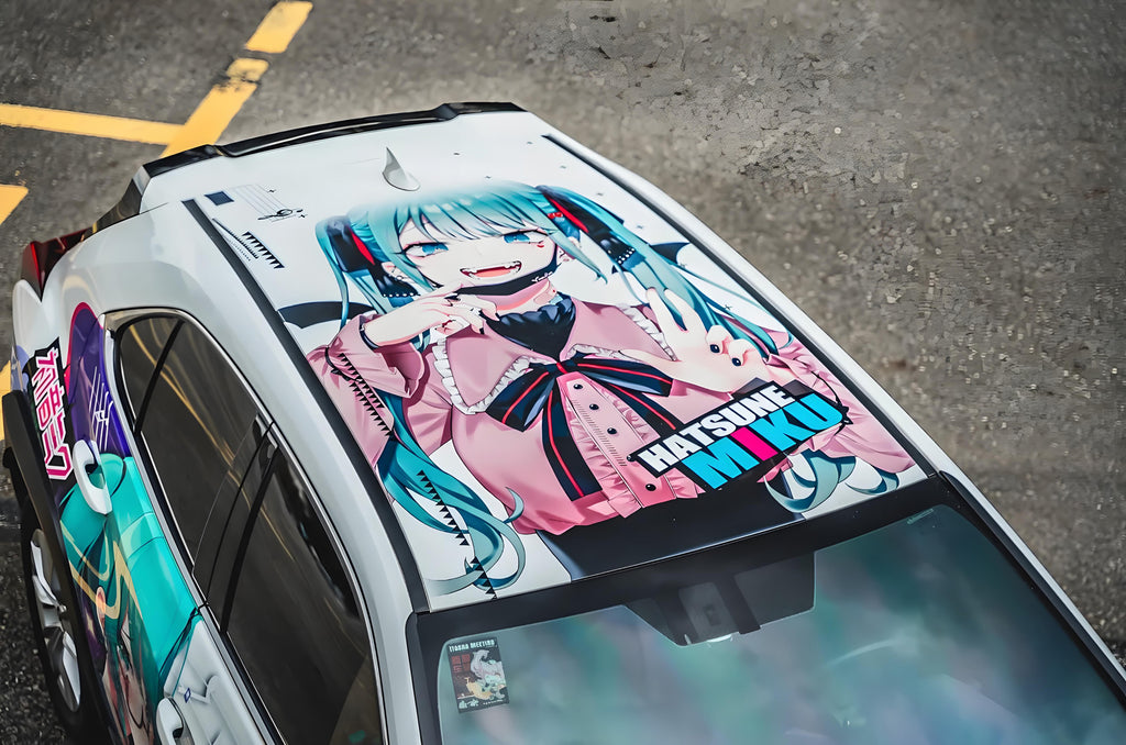 Miku D Autofolierung