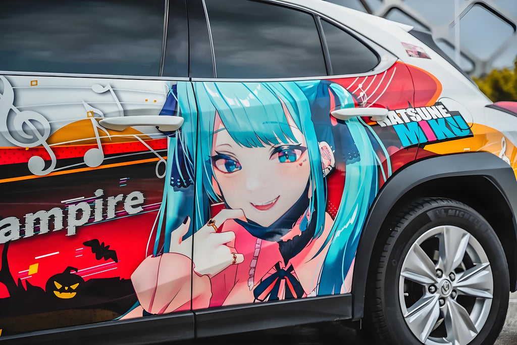 Miku D Autofolierung