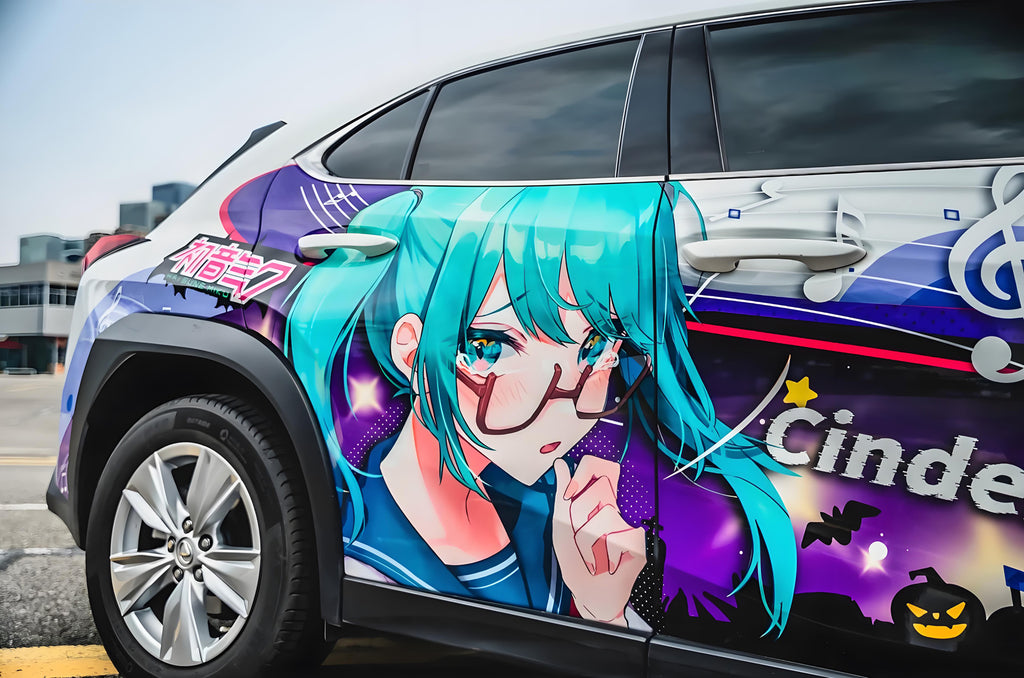 Miku D Autofolierung