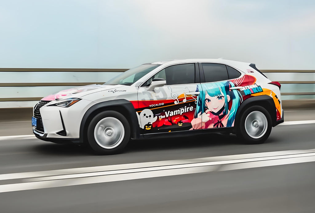 Miku D Autofolierung