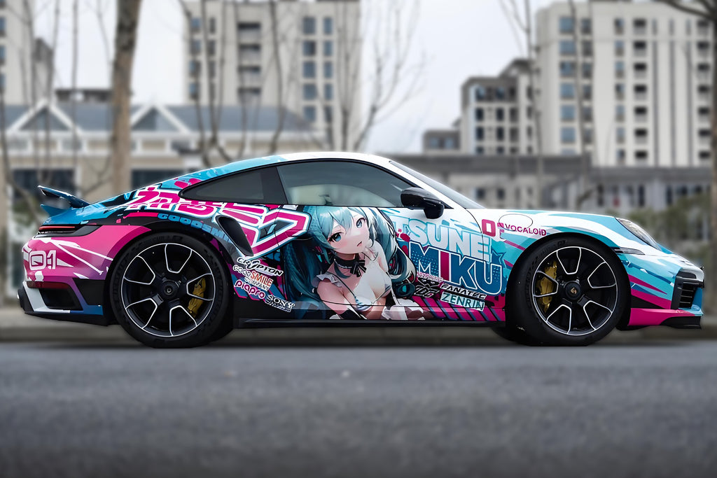 Miku G Full Size Car Wrap [AW-17]