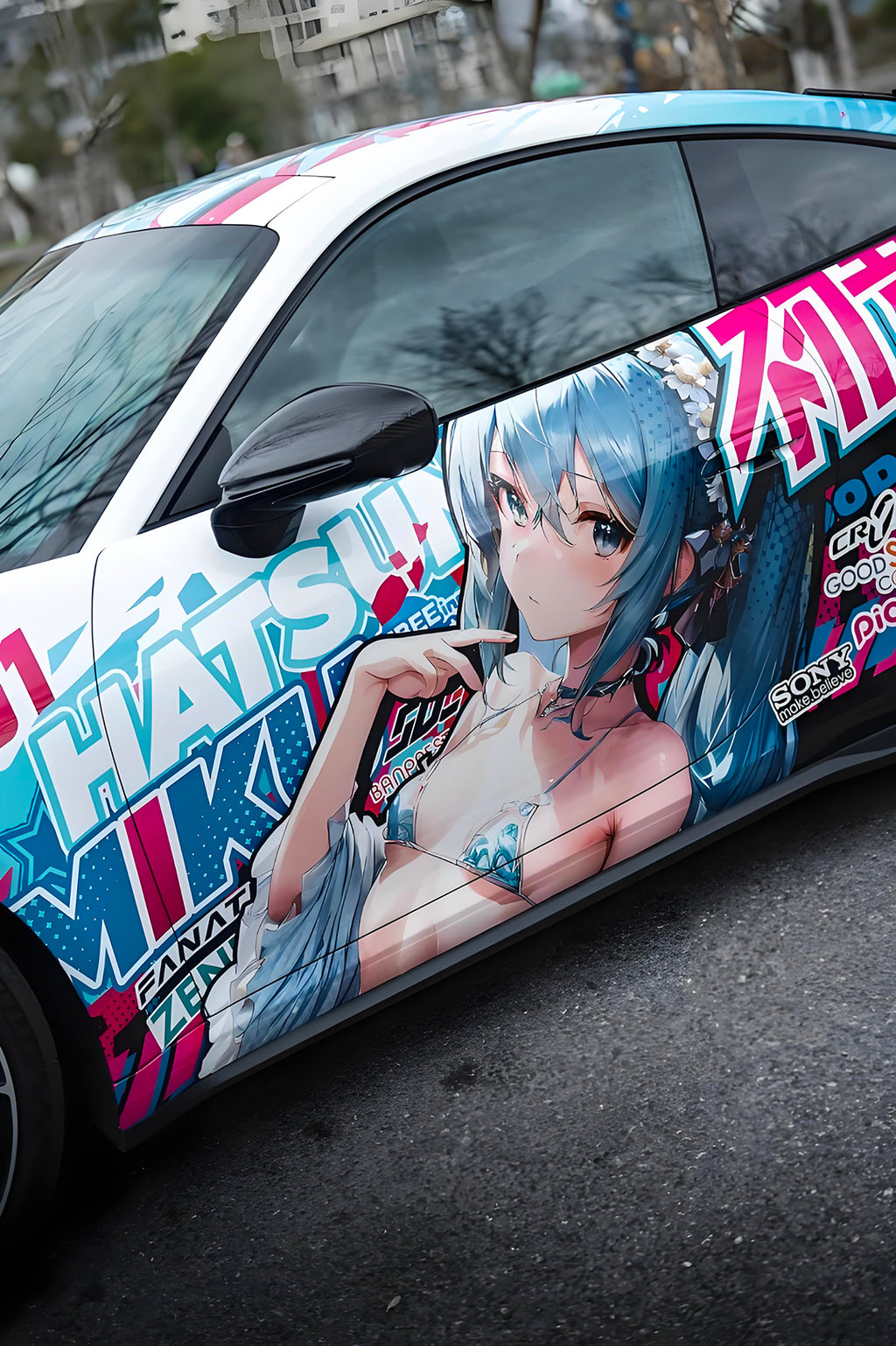 Miku G Full Size Car Wrap [AW-17]