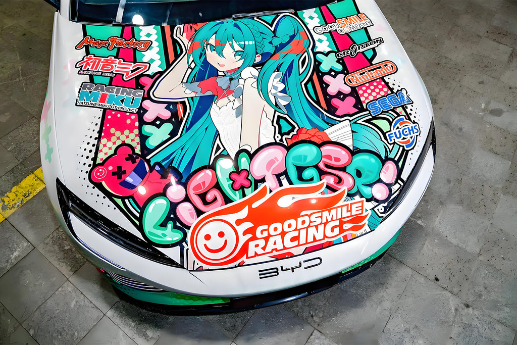 Miku H Full Size Car Wrap [AW-15]