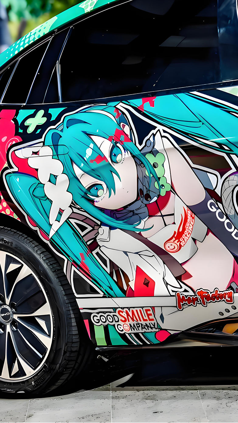 Miku H Full Size Car Wrap [AW-15]