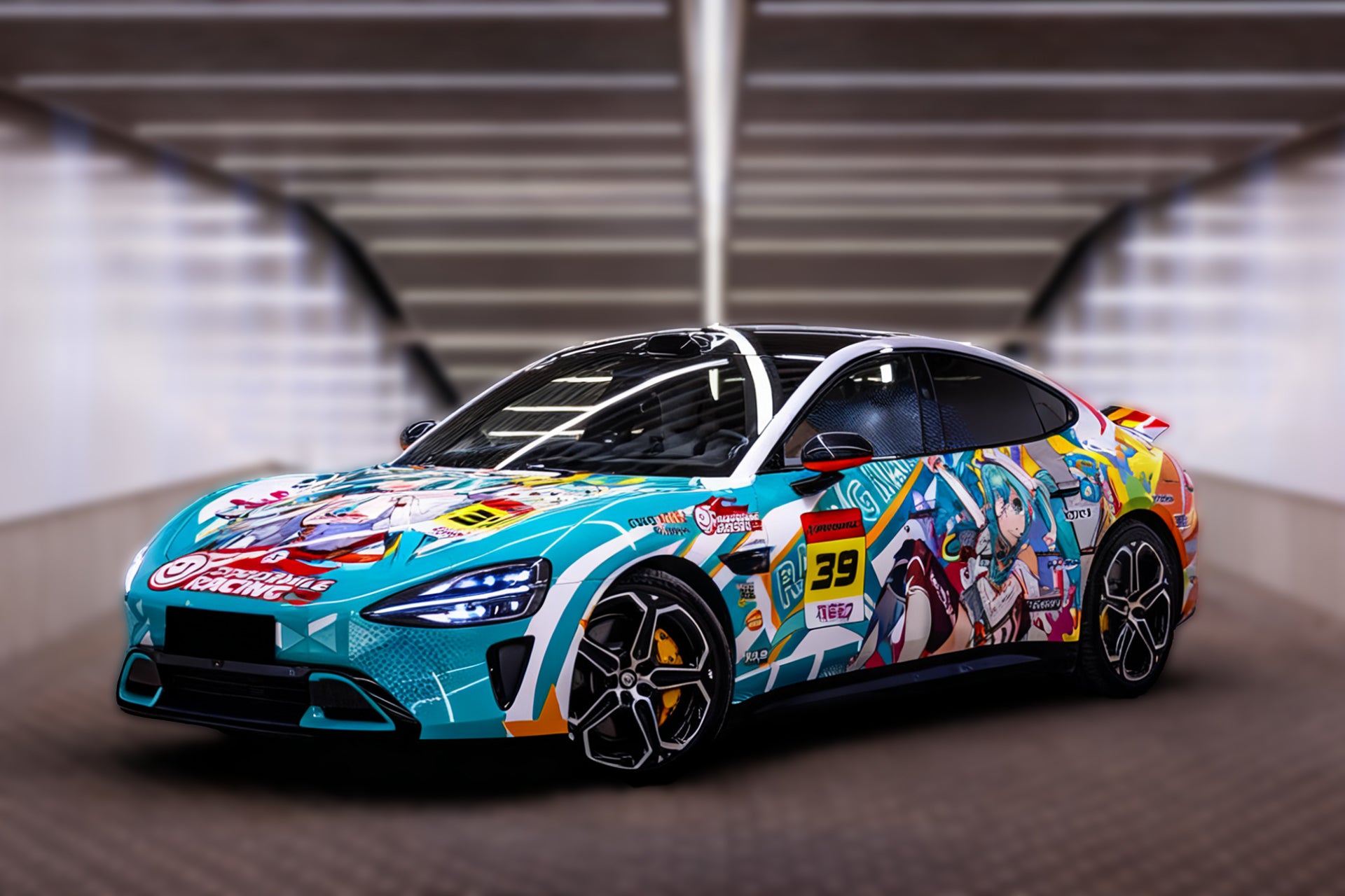 Miku J Car Wrap [AW-45]