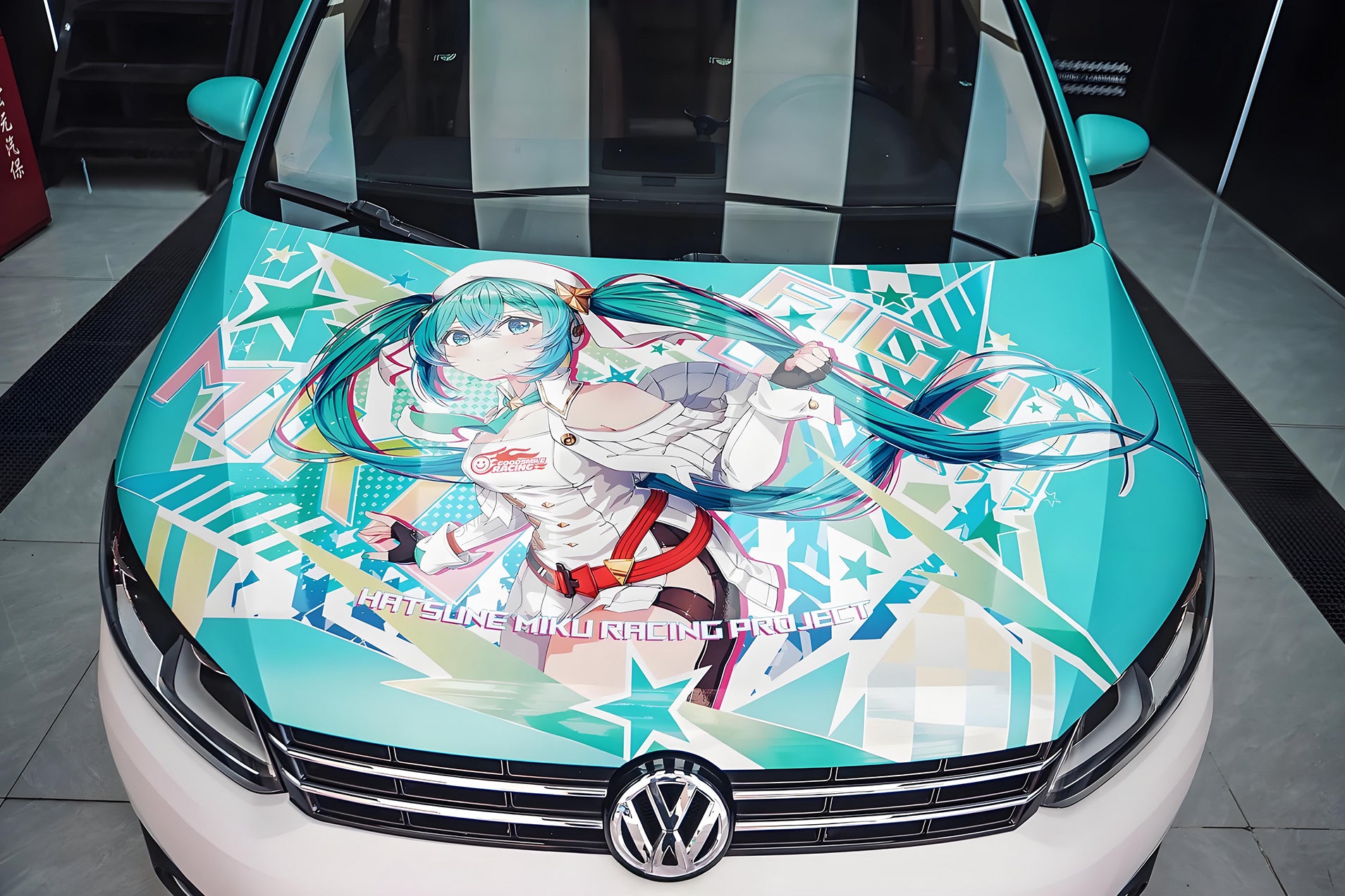 Miku N Car Wrap [AW-74]