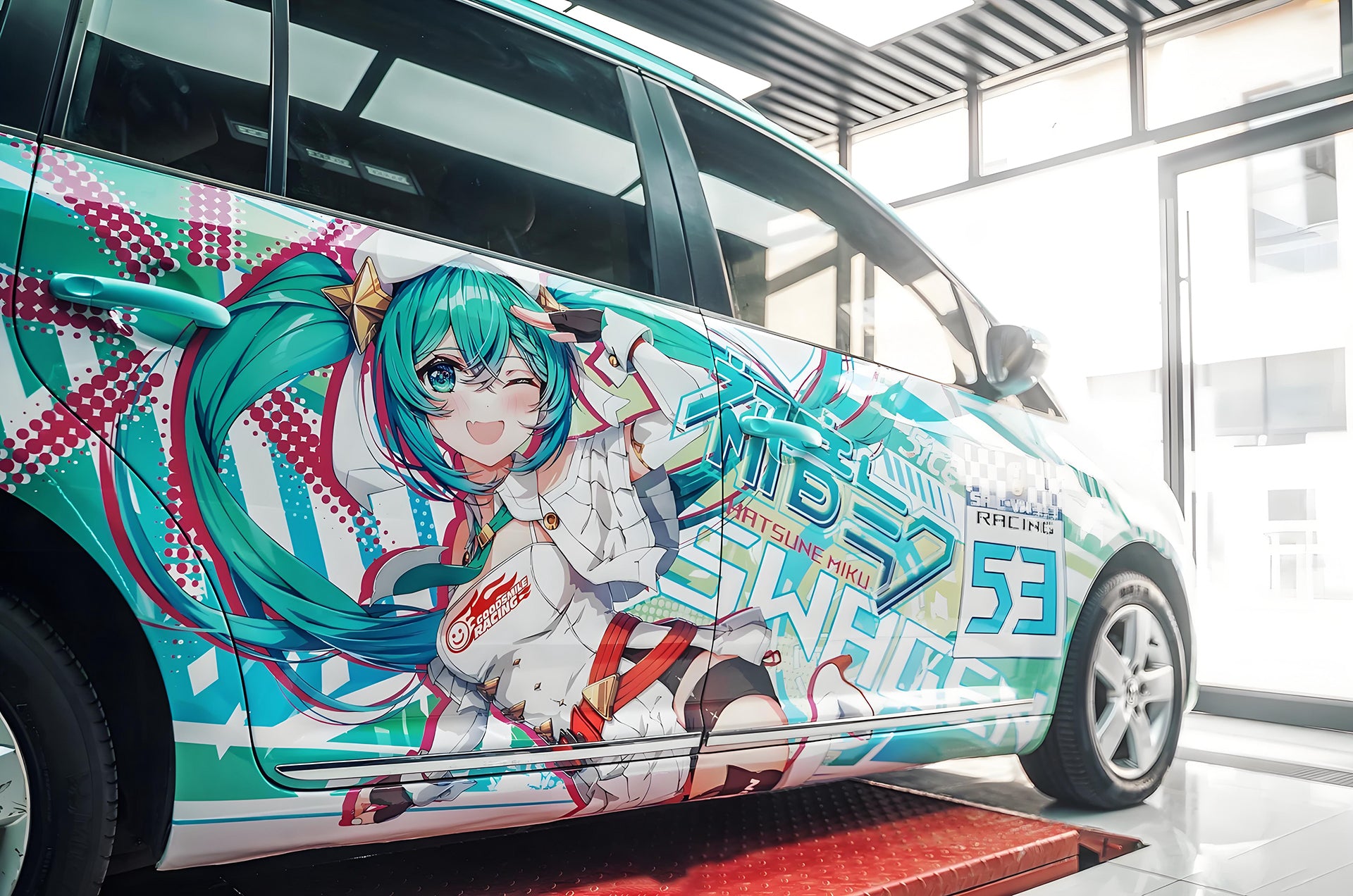 Miku N Car Wrap [AW-74]