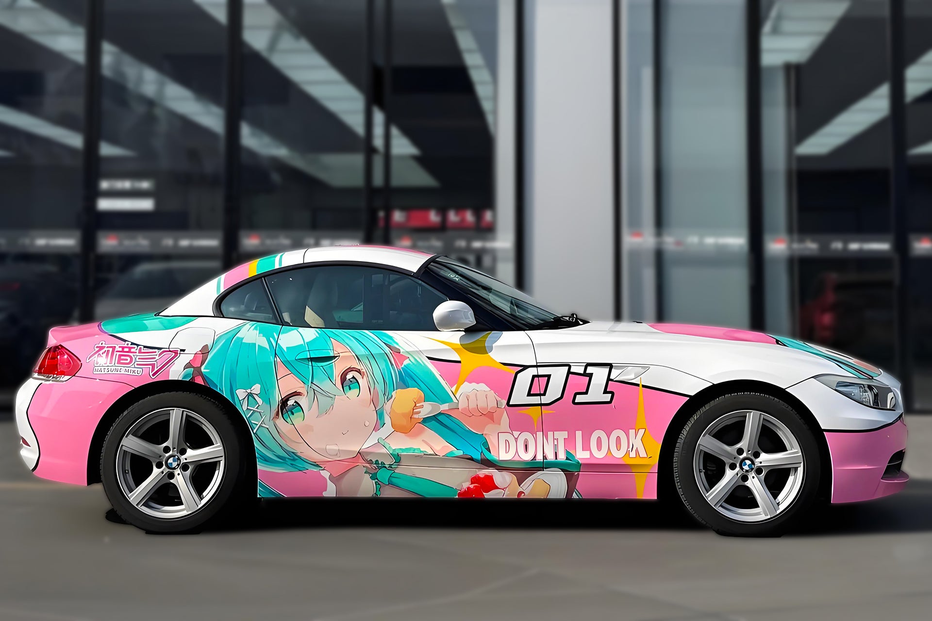Miku P Car Wrap [AW-96]