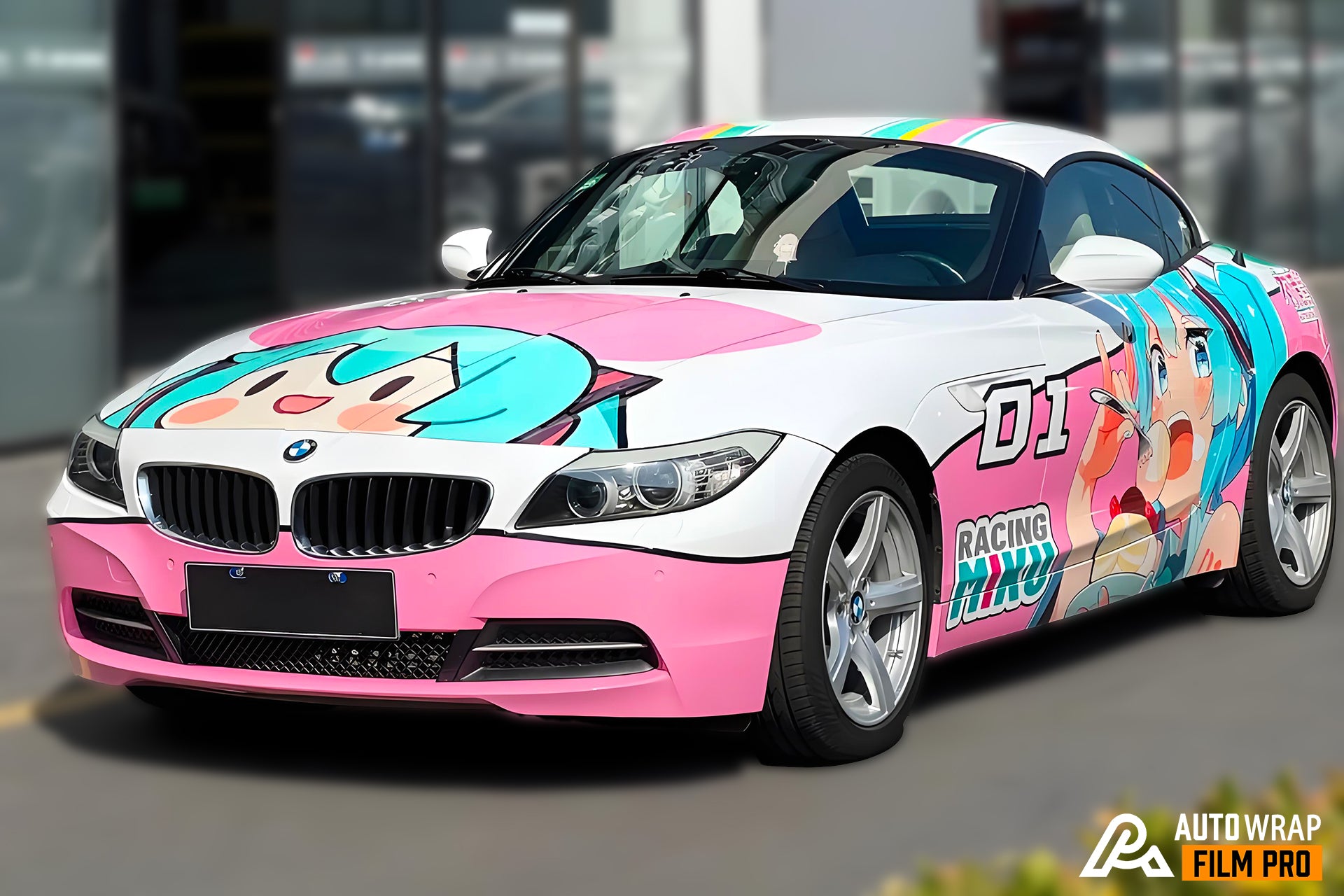 Miku P Car Wrap [AW-96]