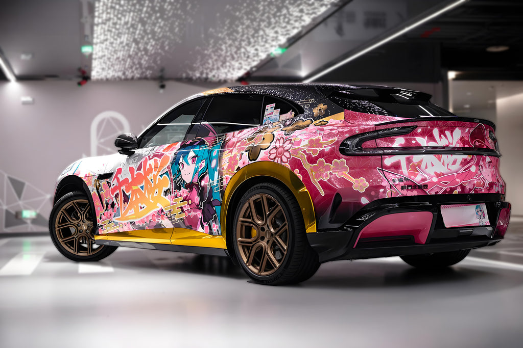 Miku Q Car Wrap [AW-98]
