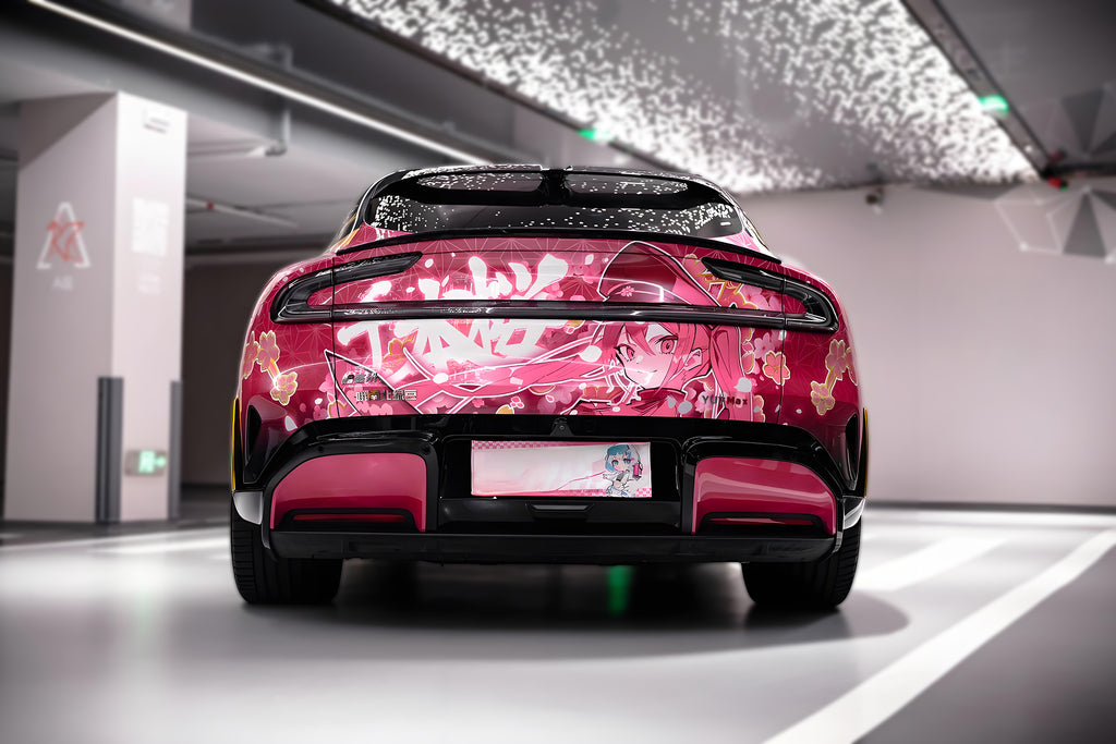 Miku Q Car Wrap [AW-98]