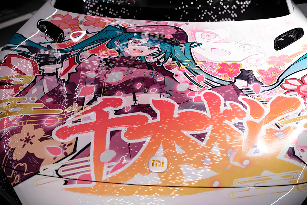 Miku Q Car Wrap [AW-98]