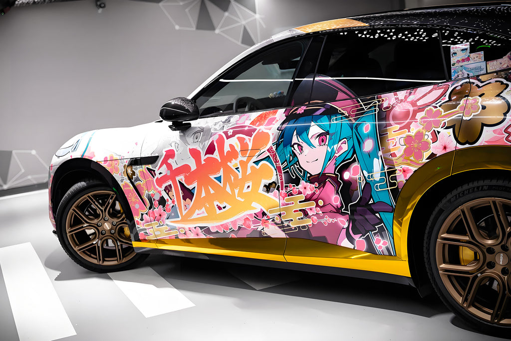 Miku Q Car Wrap [AW-98]