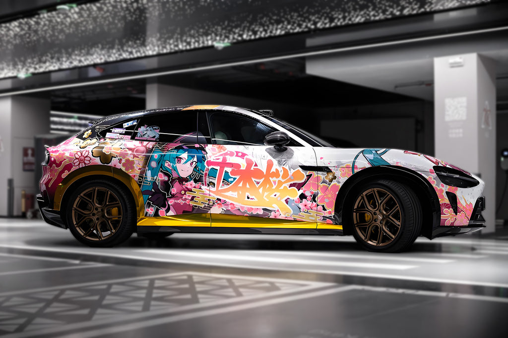 Miku Q Car Wrap [AW-98]