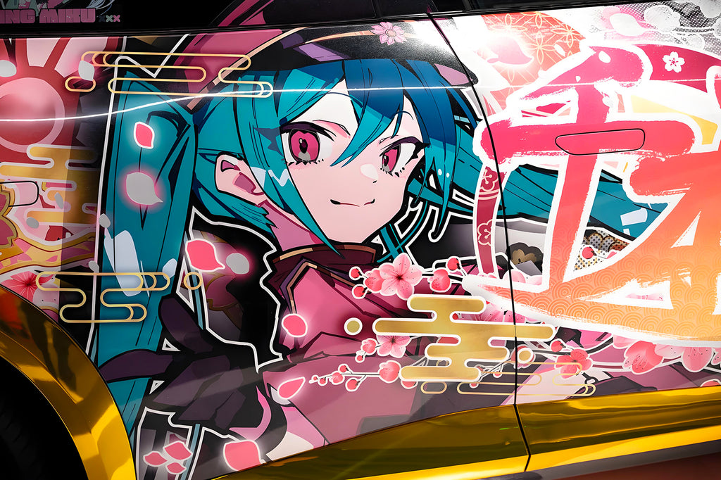 Miku Q Car Wrap [AW-98]
