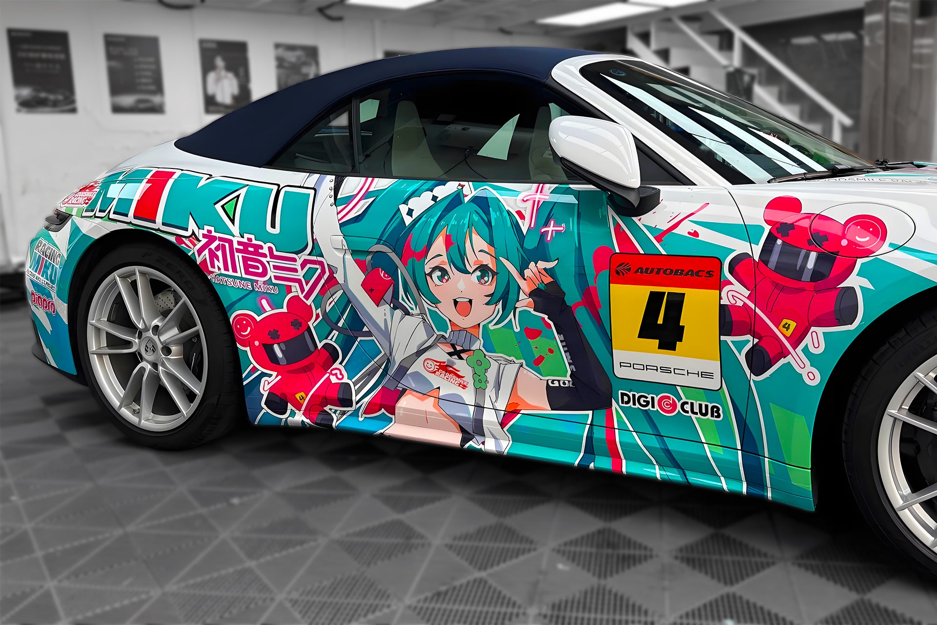 Miku S Car Wrap [AW-114]