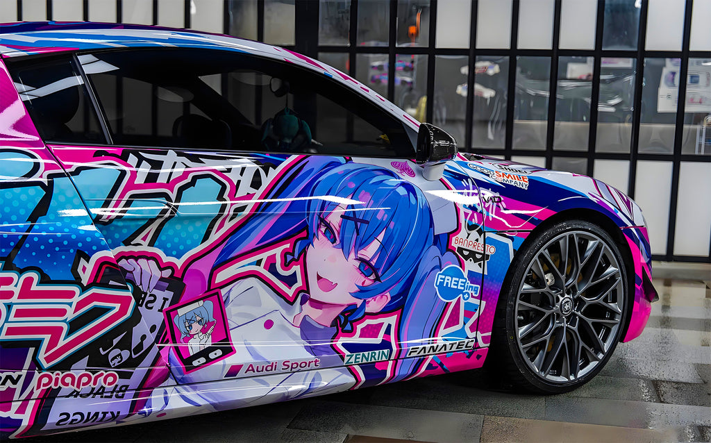 Miku T Car Wrap [AW-115]