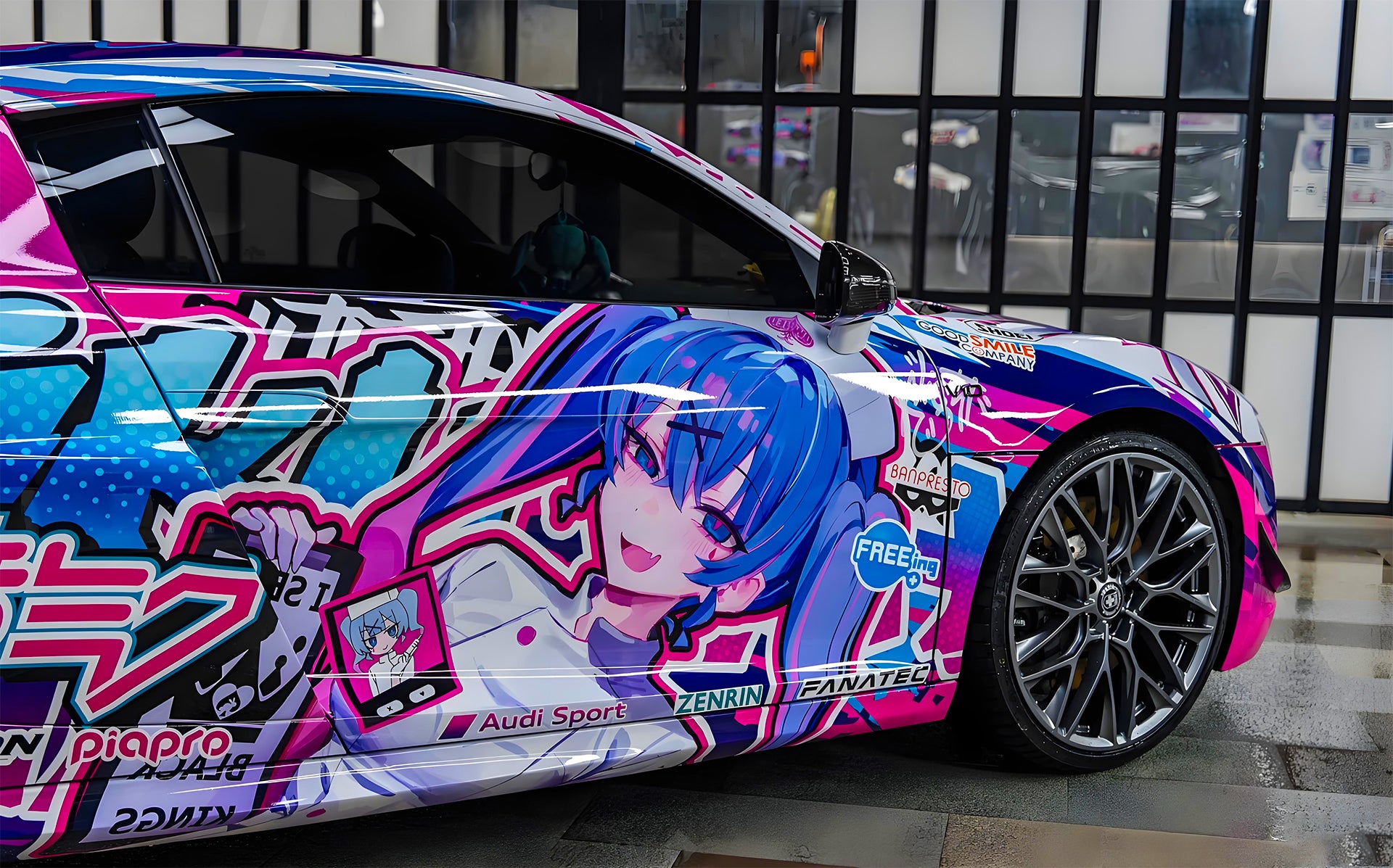 Miku T Car Wrap [AW-115]