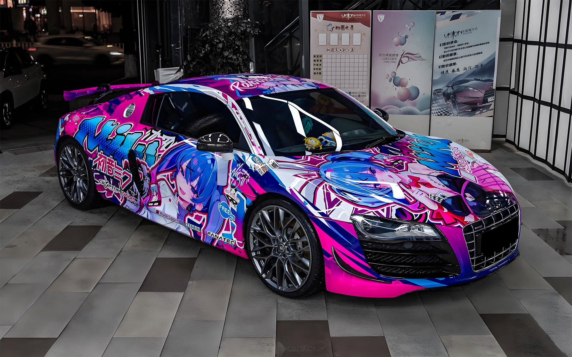 Miku T Car Wrap [AW-115]