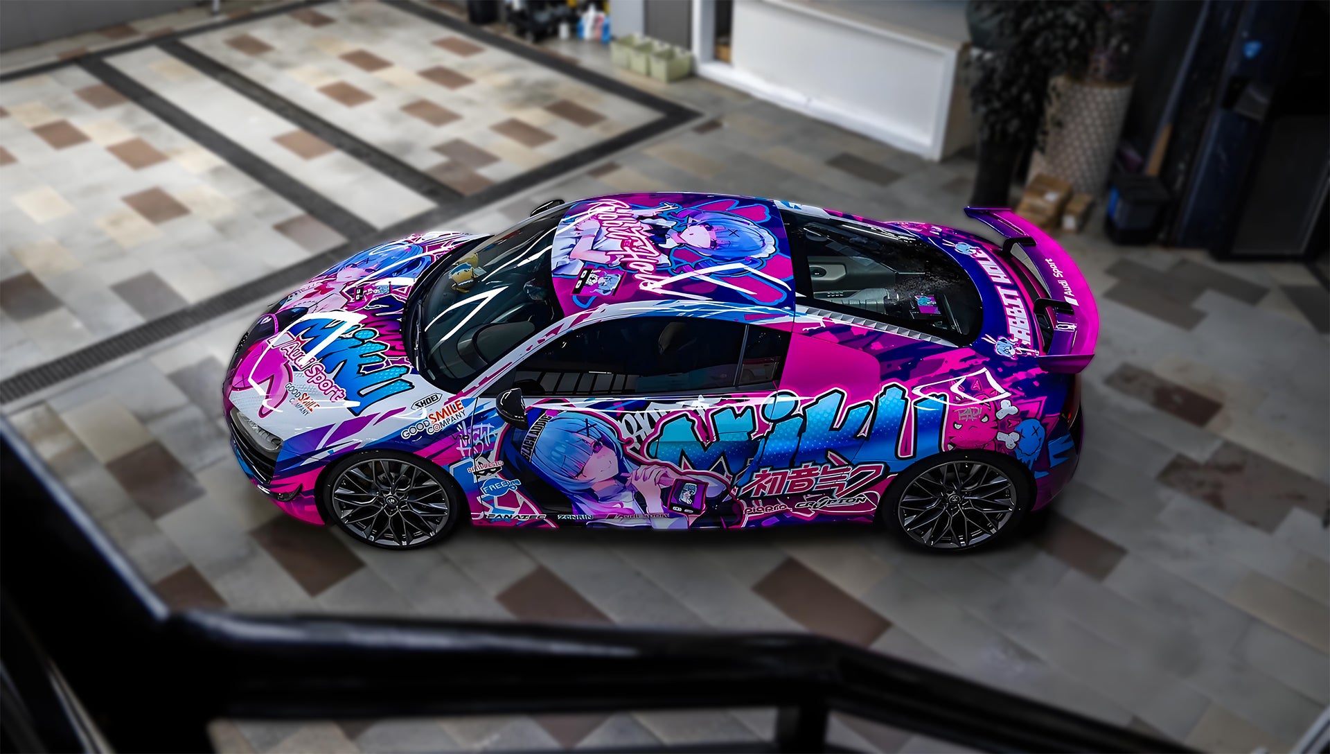 Miku T Car Wrap [AW-115]