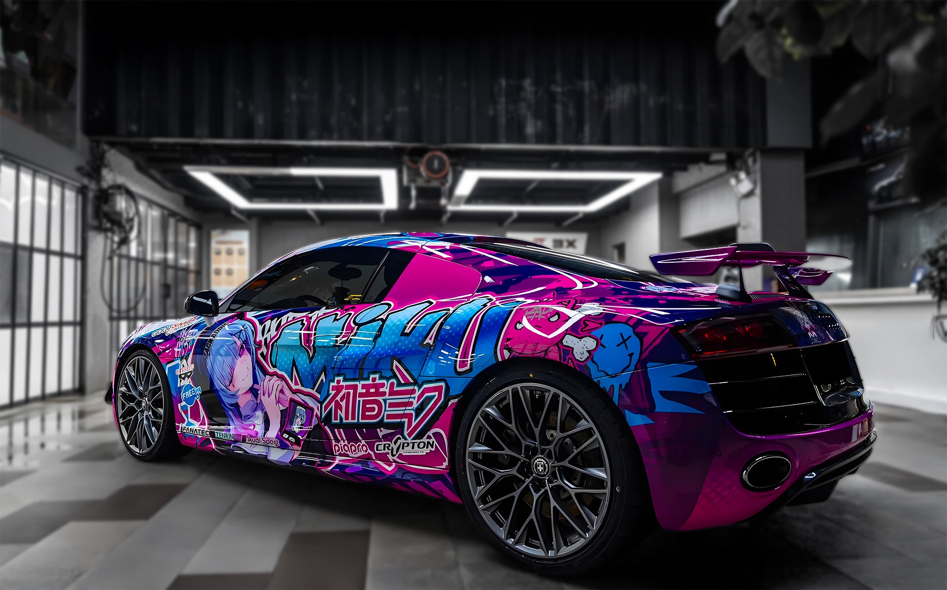 Miku T Car Wrap [AW-115]