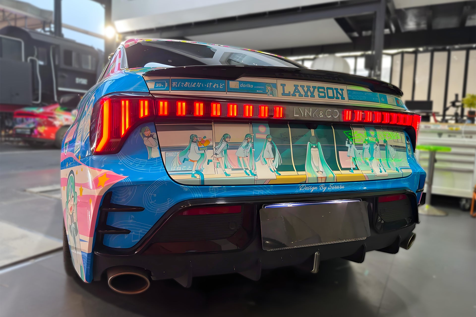 Miku U Car Wrap [AW-183]