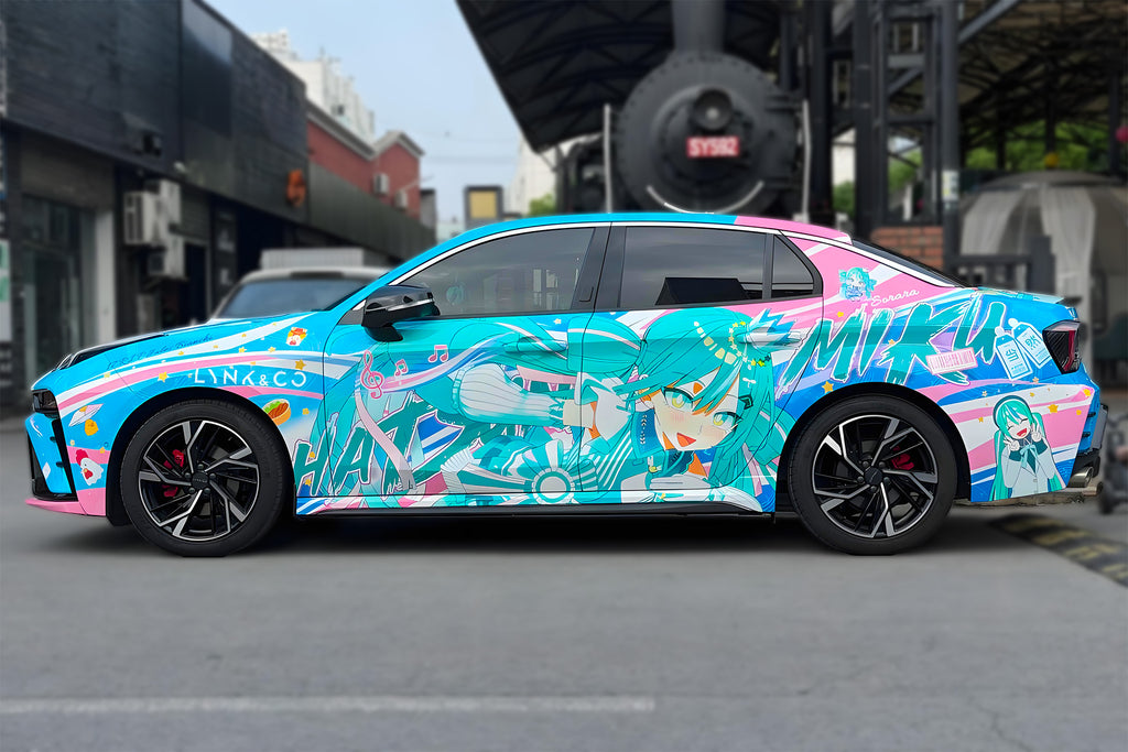 Miku U Car Wrap [AW-183]