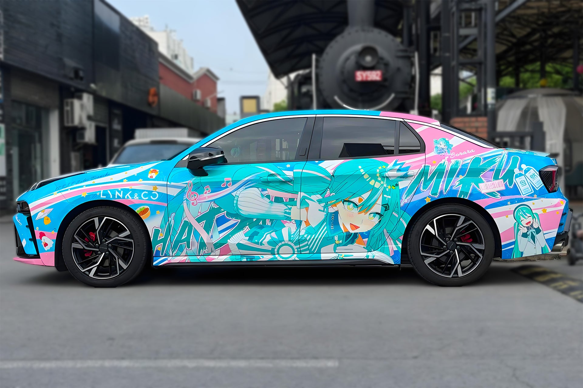 Miku U Car Wrap [AW-183]