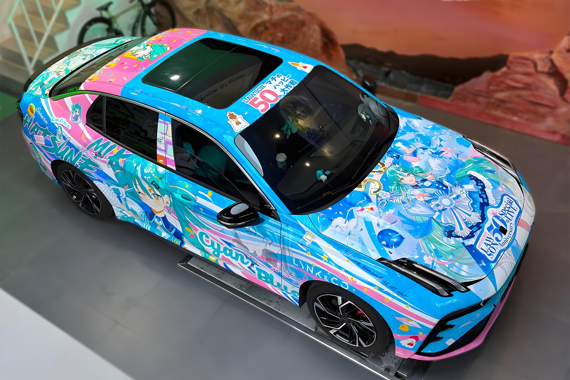 Miku U Car Wrap [AW-183]