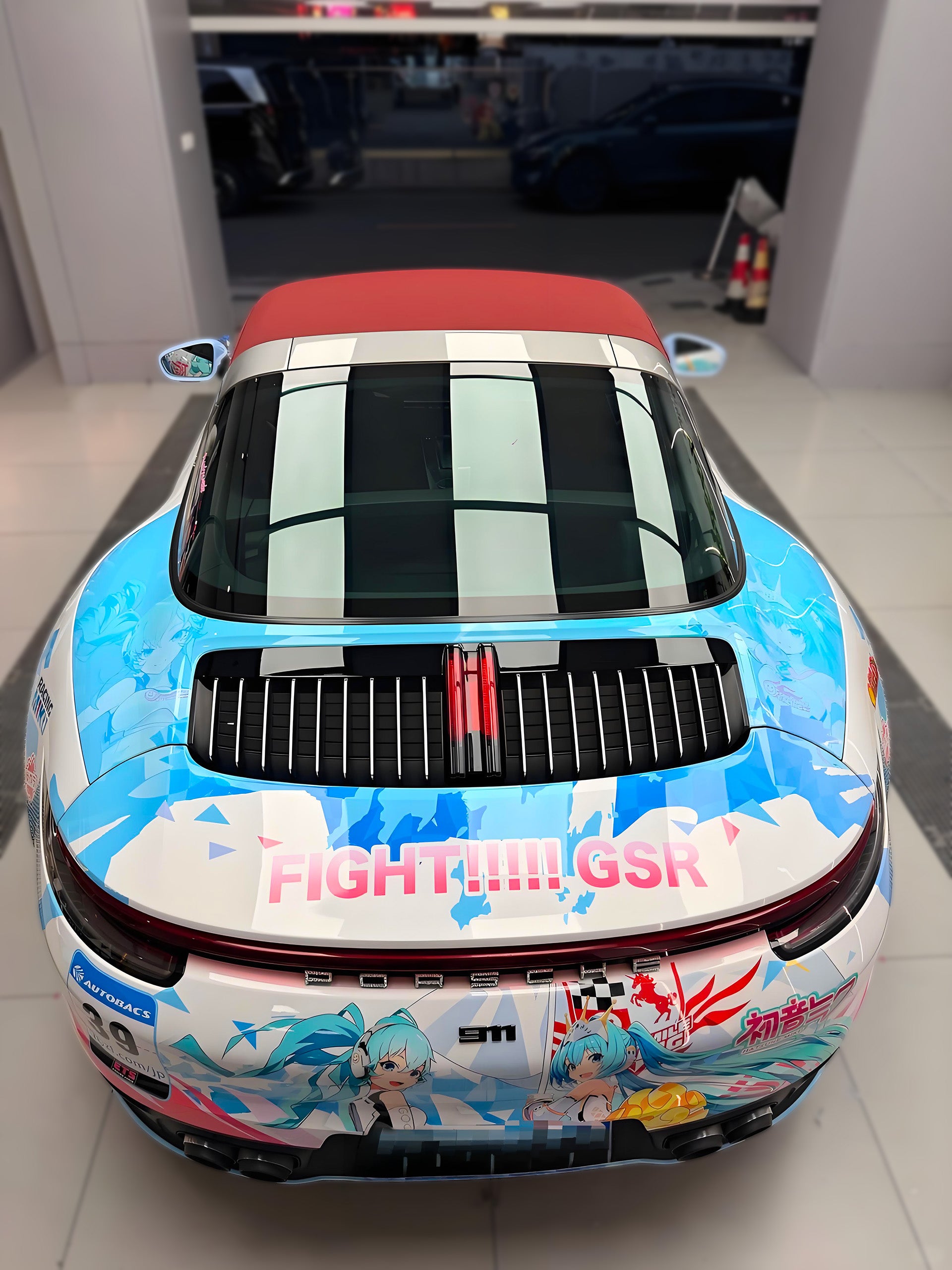 Miku W Car Wrap [AW-190]