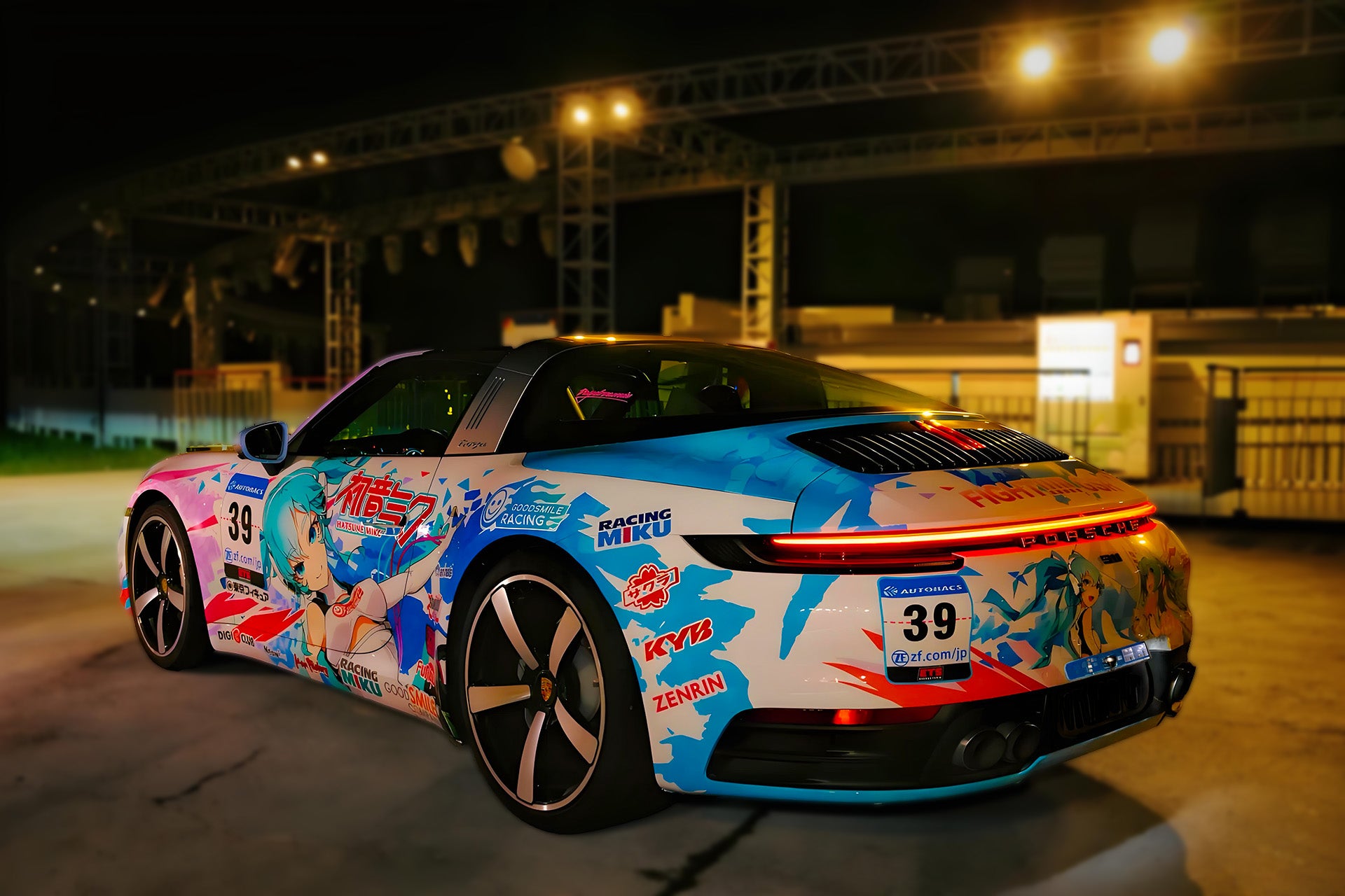 Miku W Car Wrap [AW-190]