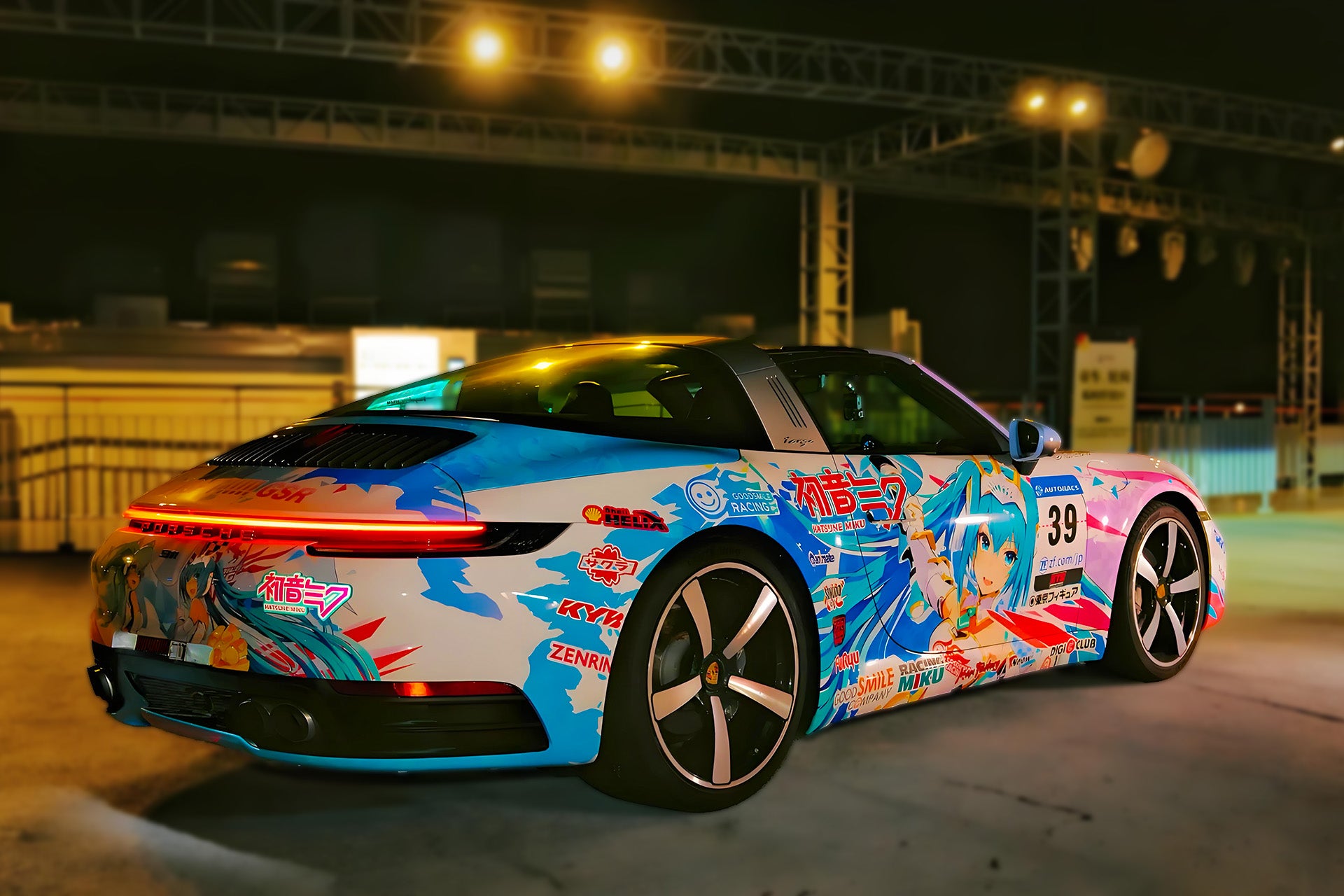 Miku W Car Wrap [AW-190]