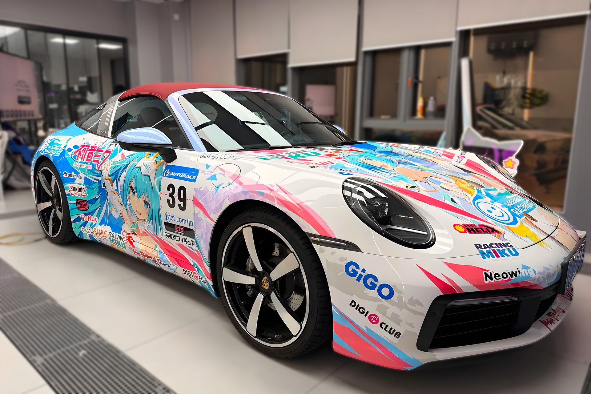 Miku W Car Wrap [AW-190]