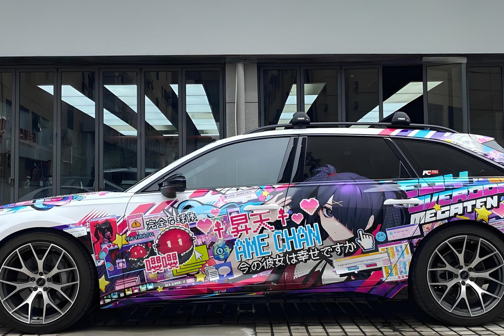 NEEDY STREAMER OVERLOAD Ame-Chan Autofolierung in voller Größe