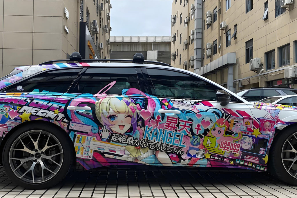 NEEDY STREAMER OVERLOAD Ame-Chan Autofolierung in voller Größe