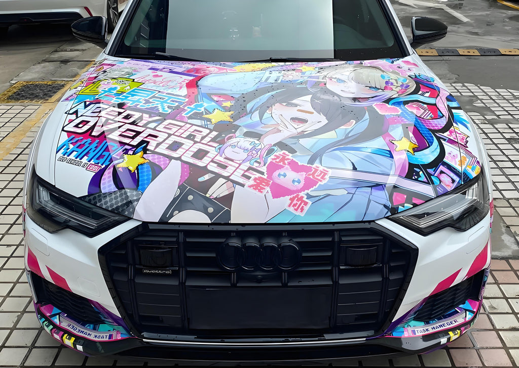 NEEDY STREAMER OVERLOAD Ame-Chan Autofolierung in voller Größe