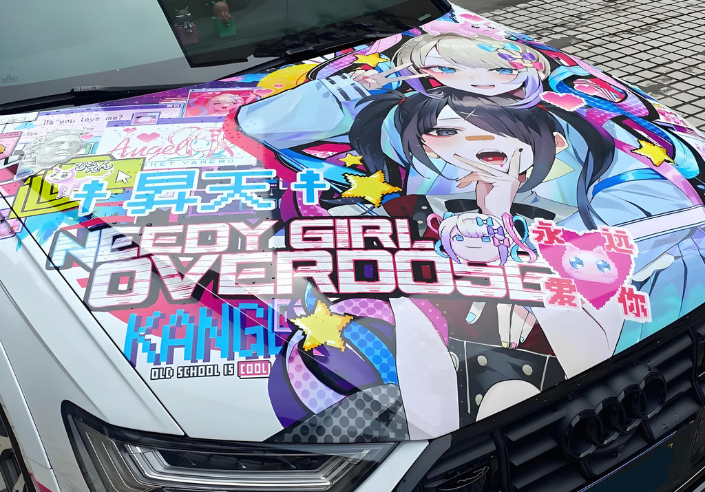 NEEDY STREAMER OVERLOAD Ame-Chan Autofolierung in voller Größe