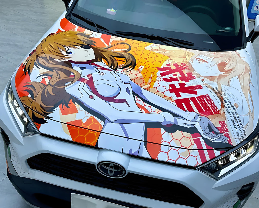 Neon Genesis Evangelion Asuka Langley Autofolierung B