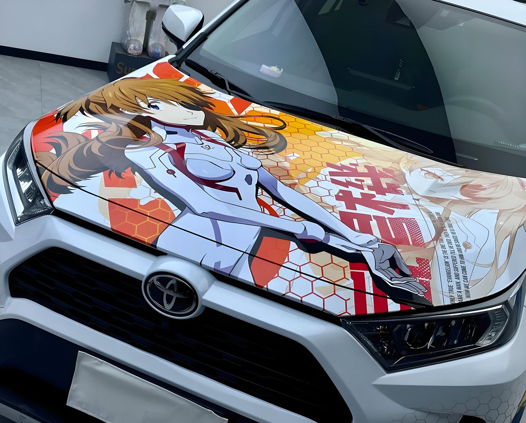 Neon Genesis Evangelion Asuka Langley Autofolierung B