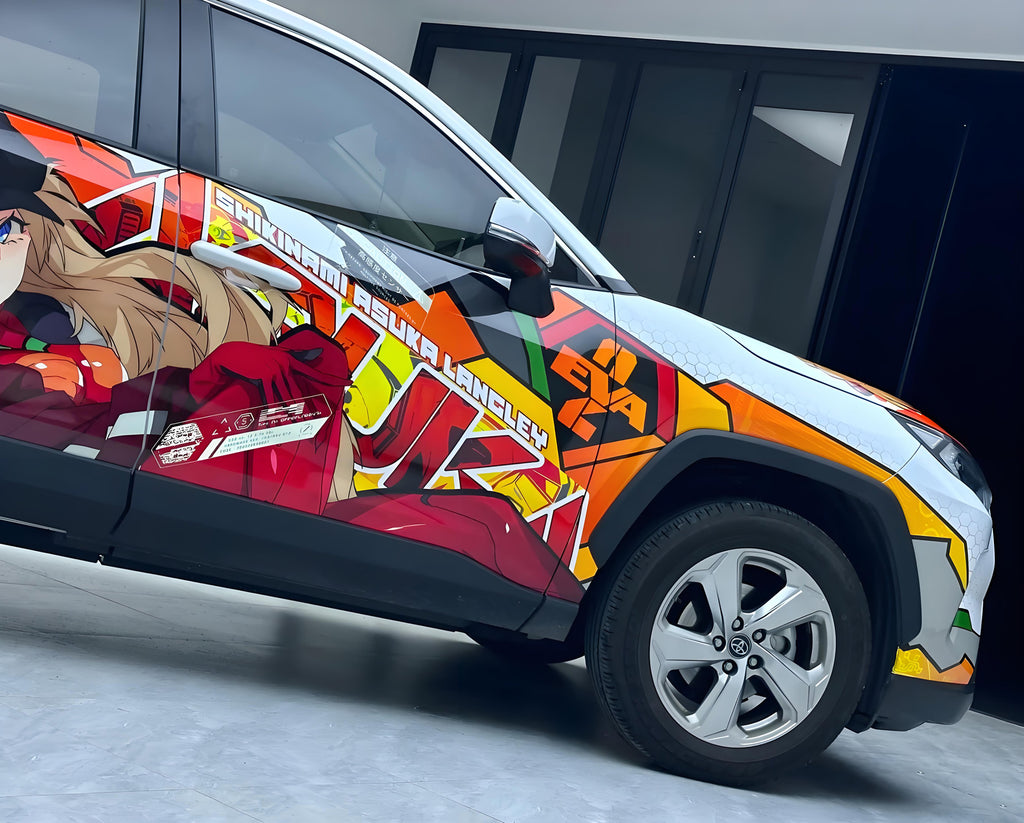 Neon Genesis Evangelion Asuka Langley Autofolierung B