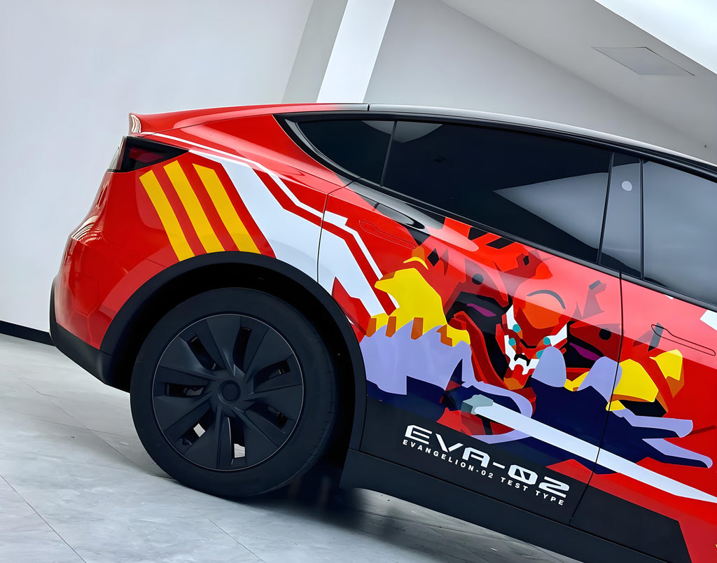 Neon Genesis Evangelion Asuka Langley Autofolierung C