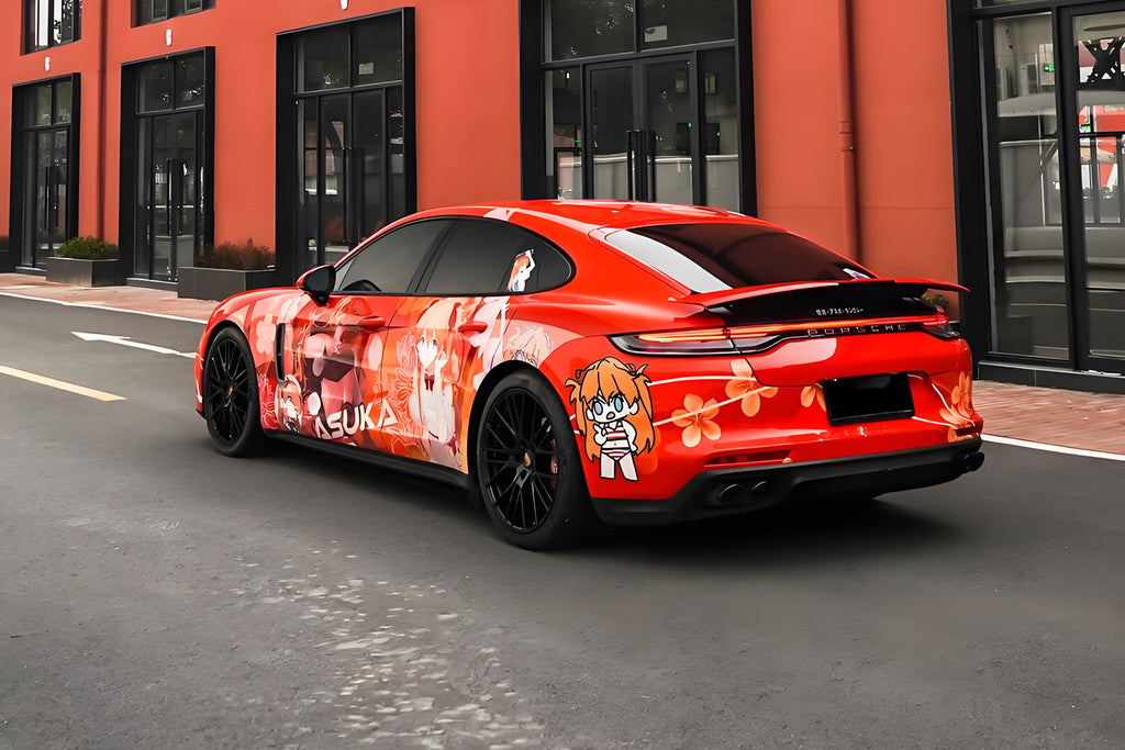 Neon Genesis Evangelion Asuka Langley Autofolierung D