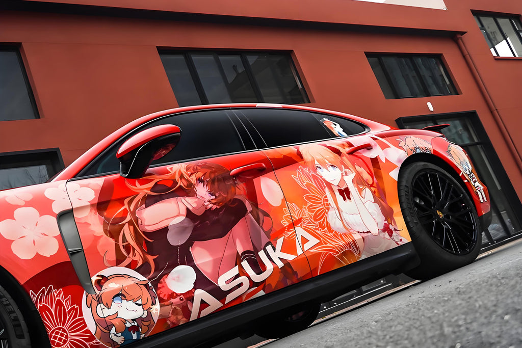 Neon Genesis Evangelion Asuka Langley Autofolierung D