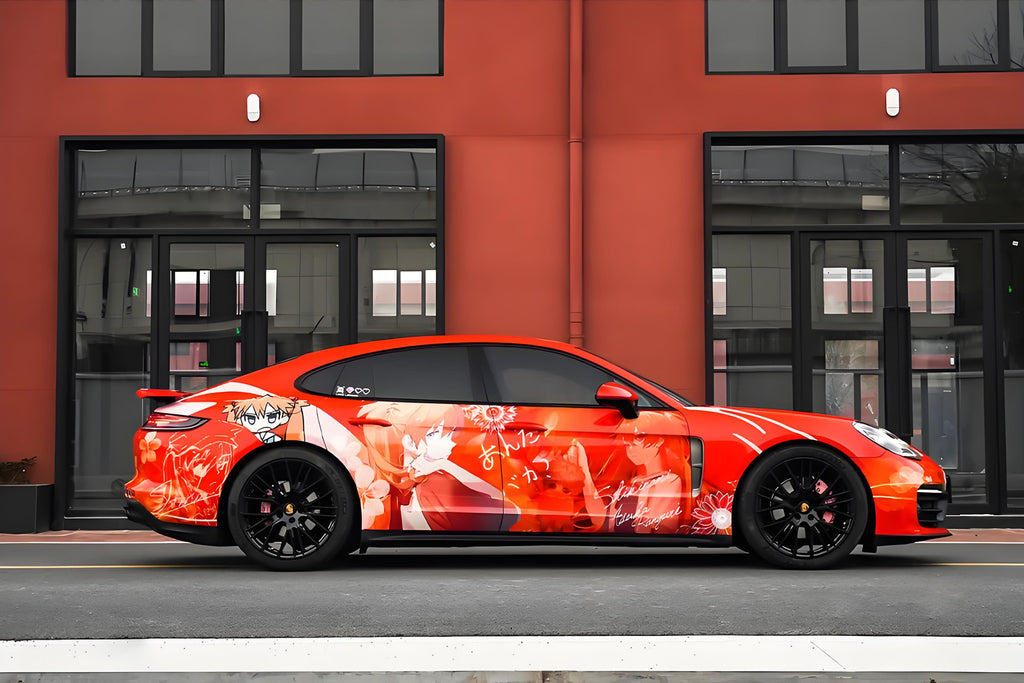 Neon Genesis Evangelion Asuka Langley Autofolierung D