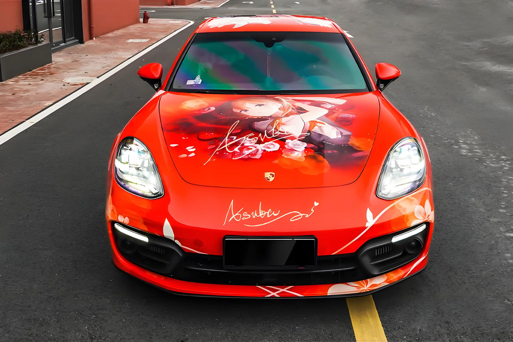 Neon Genesis Evangelion Asuka Langley Autofolierung D