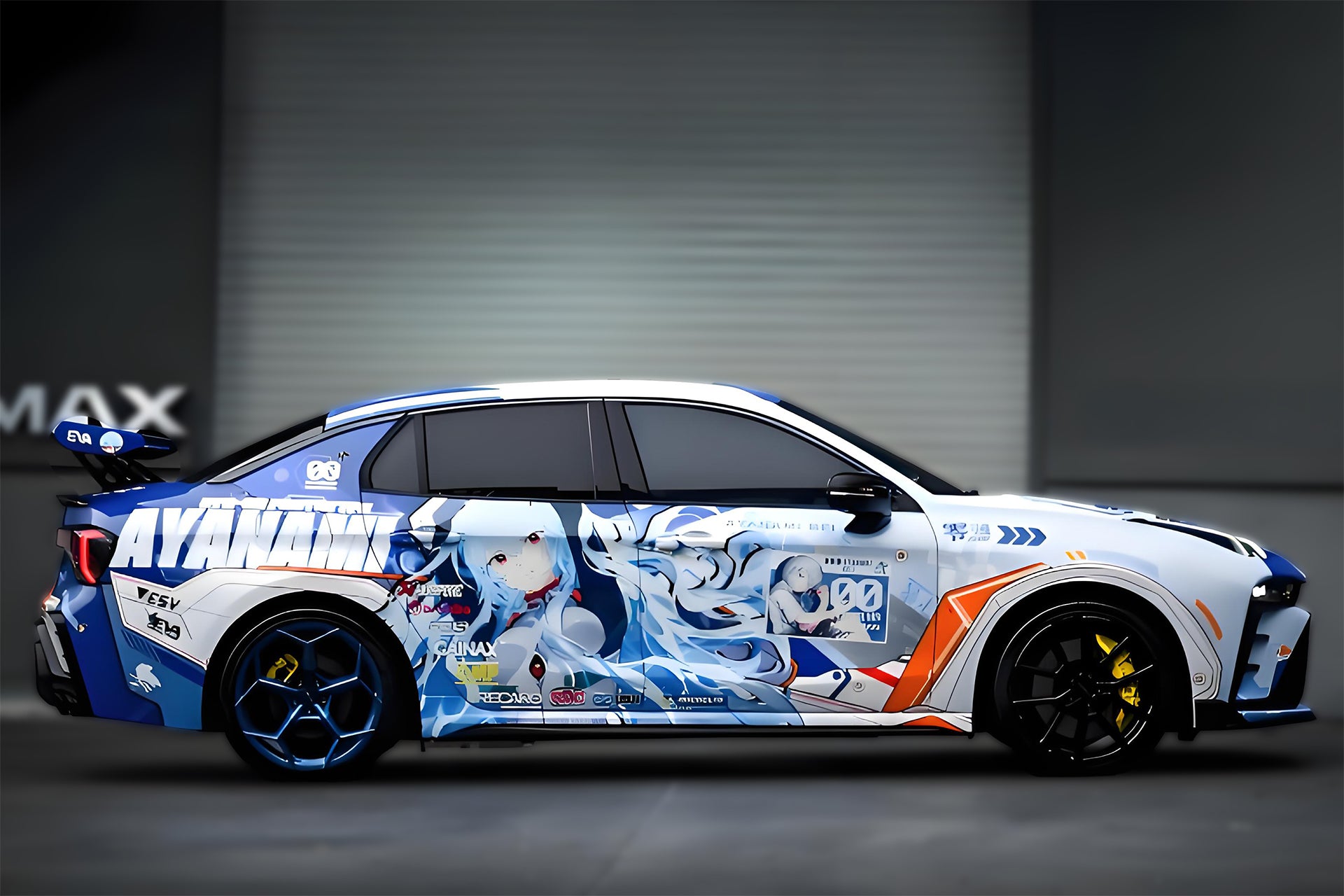 Neon Genesis Evangelion F Rei Ayanami Car Wrap [AW-02]