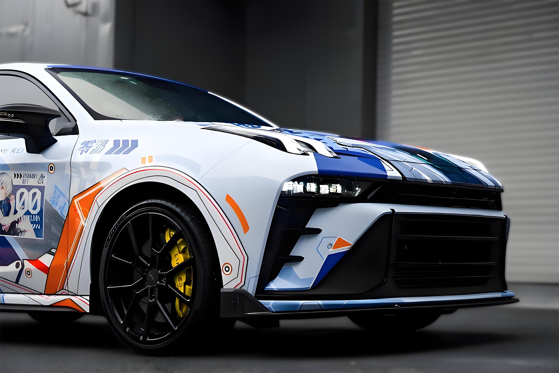 Neon Genesis Evangelion F Rei Ayanami Car Wrap [AW-02]