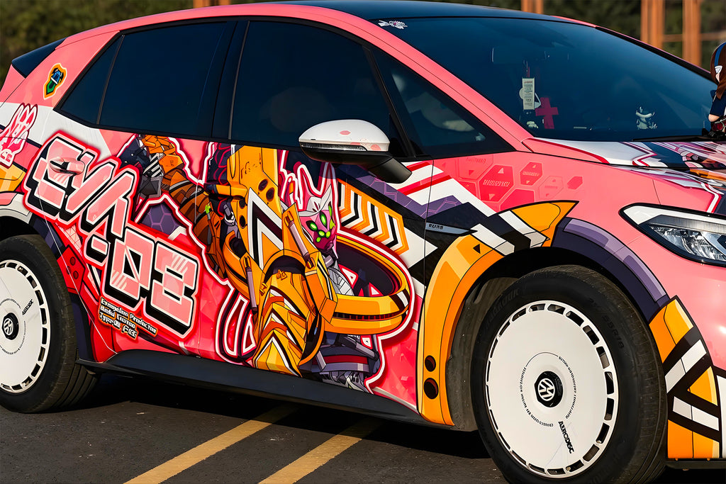 Neon Genesis Evangelion Unit-08 Car Wrap [AW-106]