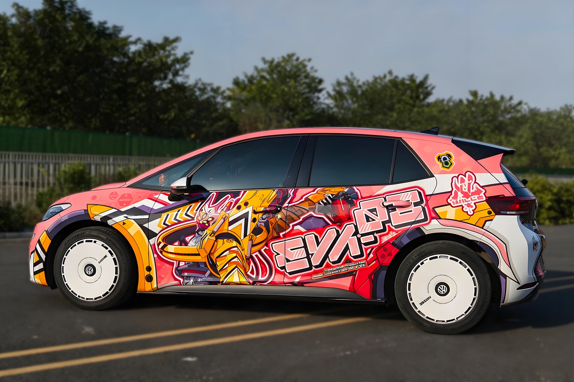 Neon Genesis Evangelion Unit-08 Car Wrap [AW-106]